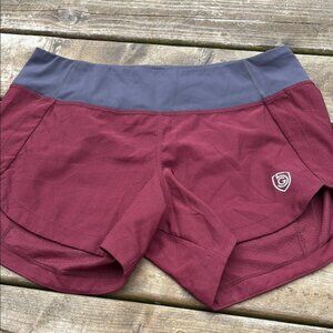 Goal Five Excel shorts size M Burgundy and Gray